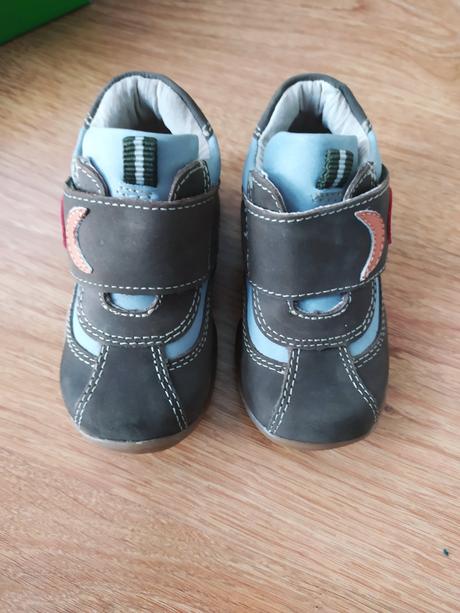 Celokožené poltopánky na suchý zips protetika, protetika,19