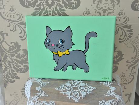 Ručne maľovaný obraz-24x18,5cm, 