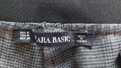 Kárované nohavice zn. zara, zara,m