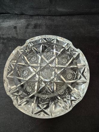 Popolník kryštálový priemer 14,5cm, 