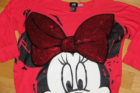 Tunika minnie, h&m,146