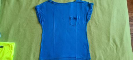 Tričko modré s mašličkou, m