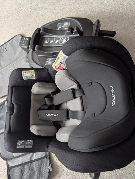 Nuna todl next 40-105 cm caviar detská autosedačka, nuna
