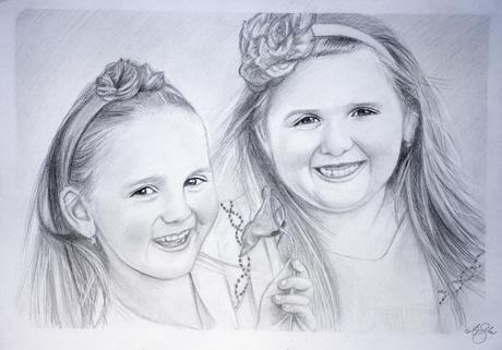 Portrét dvoch osôb na a3, 