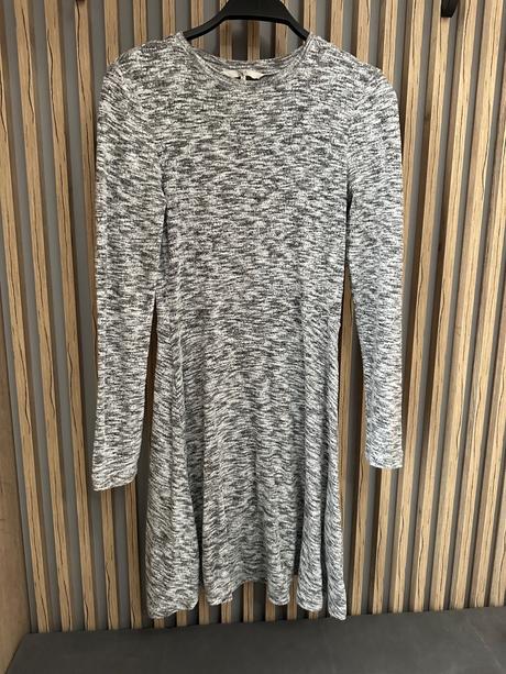 Sivé ačkové šaty ckh, clockhouse,s