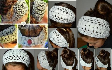 Módna čelenka vintage style, 