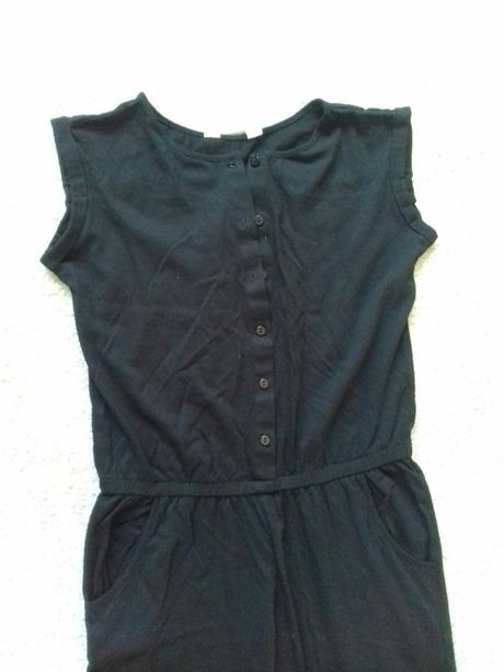 Cierny letny overal, h&m,146