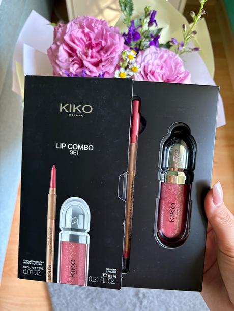 Kiko milano lip combo set lesk+ceruzka,