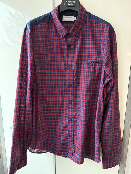 Pánska károvaná košeľa, l