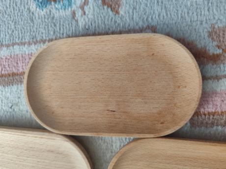 Drevené dezertné tanieriky, 