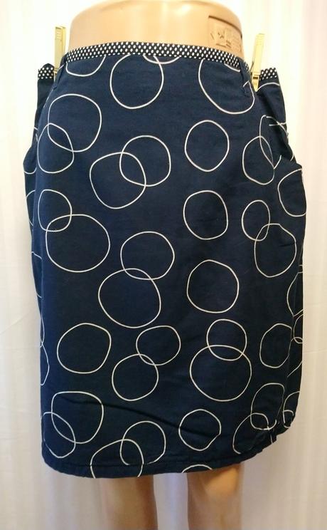 Dámska tmavo modrá sukňa, white stuff, veľ.m/l, l