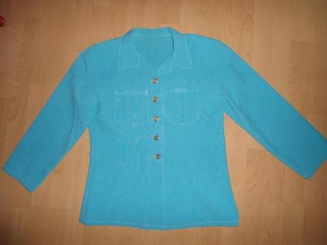 Tmavomodra damska bluzka, m