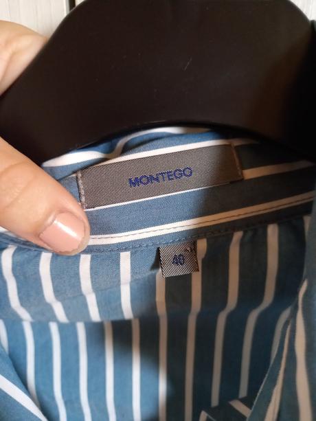 Pásikavá dámska košeľa, 40