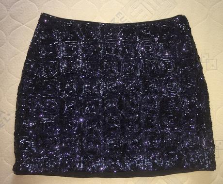 Flitrová sukňa, h&m,38