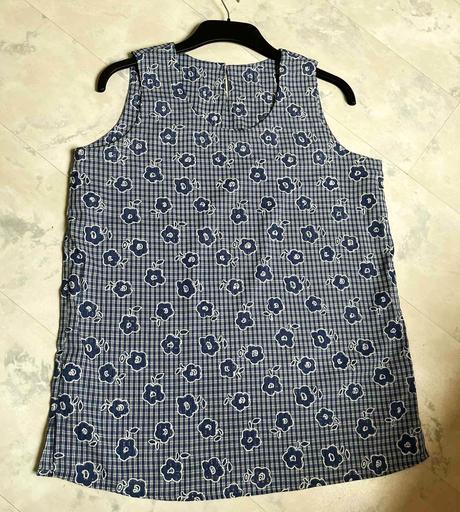 Plátenná madeirová blúzka, xl