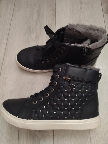 Teplé kožušinké botasky, 38
