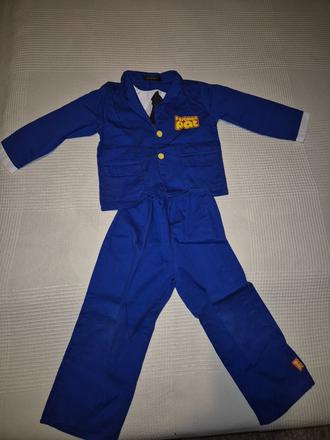 Kostým poštár pat,