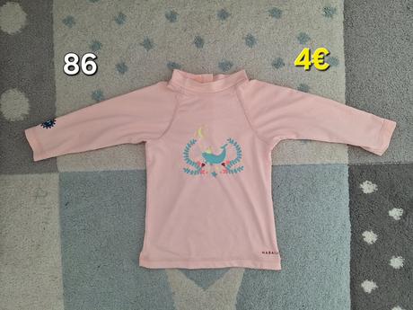 Uv tricko na kupanie 86, decathlon,86