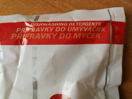 Čistič umývačky riadu, 