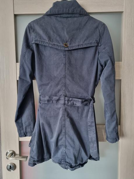 Tommy hilfiger tmavomodrý kabát, tommy hilfiger,m