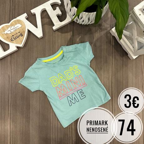 Tričko, primark,74