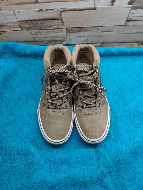 Vans 38,5 - látkovo kožené tenisky, vans,38
