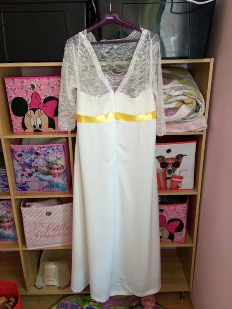 Tehotenske svadobne saty 42-44 xl, xl