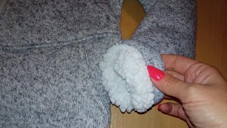 Kožušková bunda mikina 140/146, 146