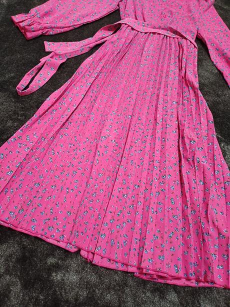 Koselove saty s plysovanou suknou v.m, m