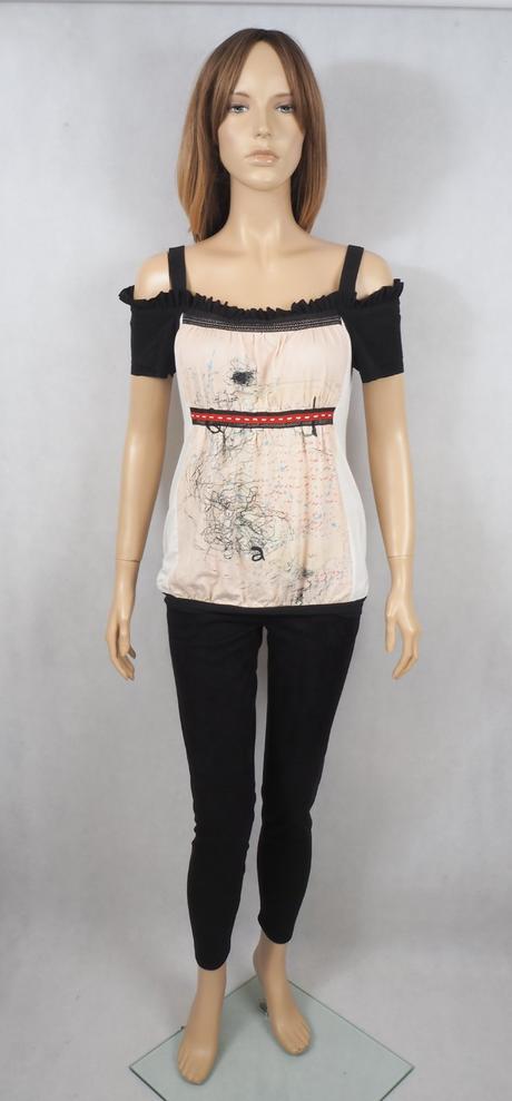 Luxusný top bleu blanc rouge, 44