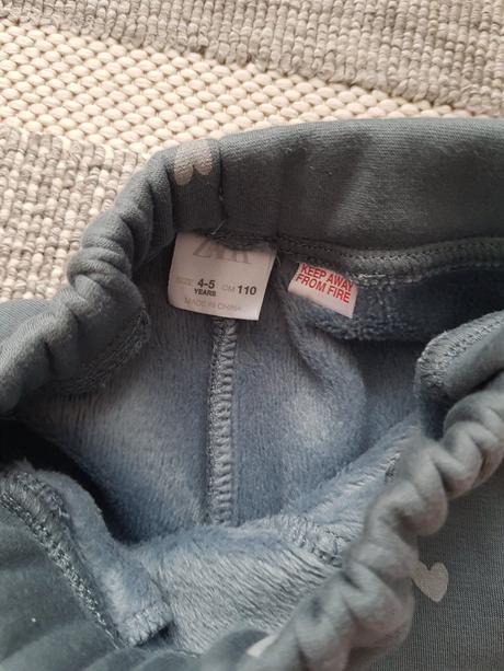 Zara zateplene teplaky, zara,110