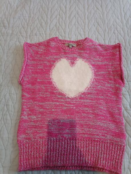 Pletená vestička, 128