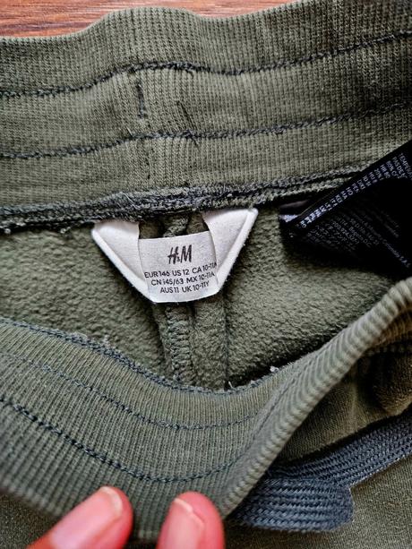 Málo nosené tepláky, h&m,146