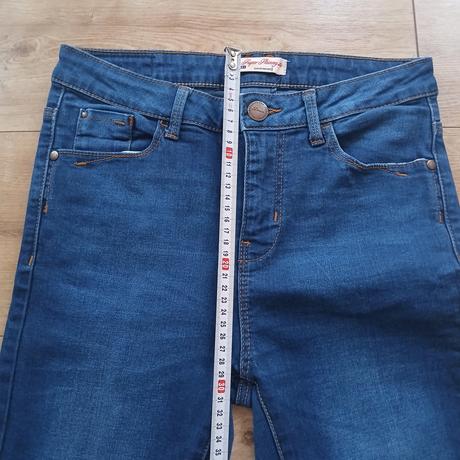 Elastické slim rifle s vysokým pásom, c&a,s