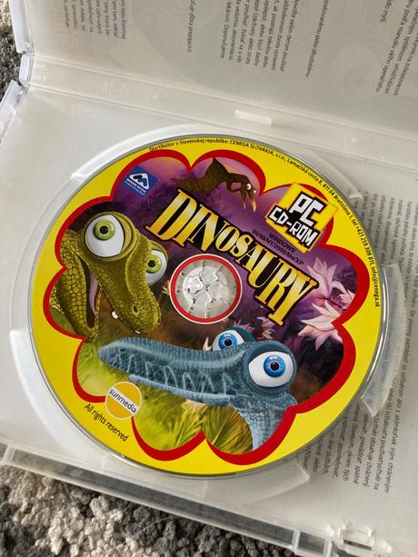 Pc cd-rom mayská civilizácia a dinosaury, 
