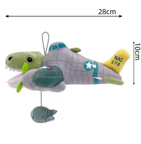 Italian brainrot plyšák bombardino crocodilo,