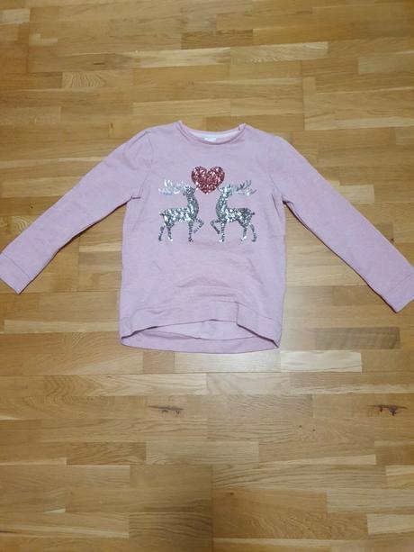 Mikina s trblietkami, f&f,152