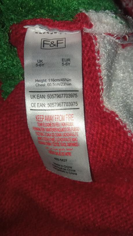 Vianočný svetrík rudolf, f&f,116