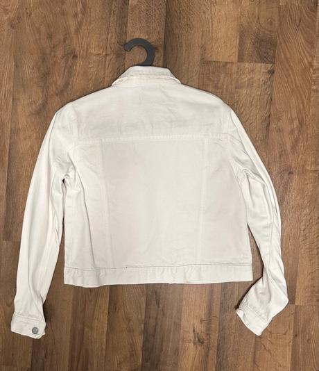 Biela rifľová bunda reserved, reserved,36