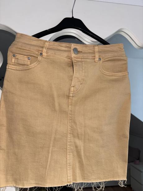 Horčicová sukňa amisu 34/36, amisu,34 / 36 / s / xs