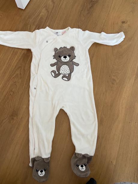 Teplý overal, h&m,80