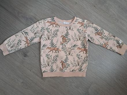 Newbie mikina so zvieratkami 98/104, newbie,98