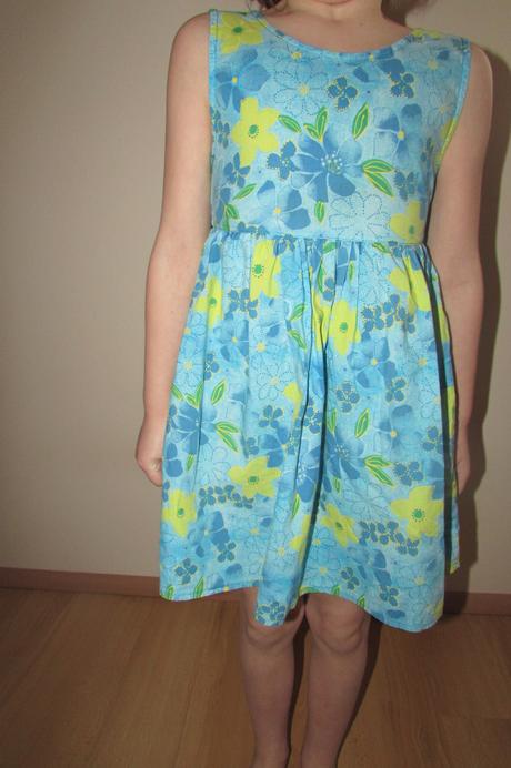 Letné šaty, palomino,110