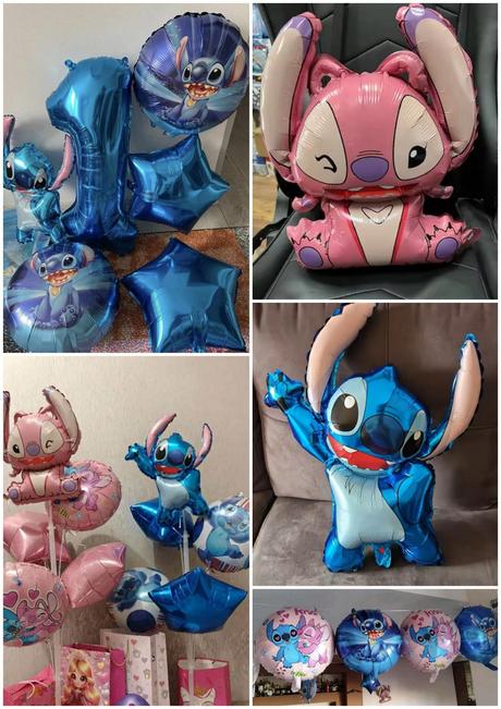 Balóny stitch a angel- až 15/16/17 kusov, 