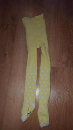 Teplé žlté punčošky, 86, lupilu,86