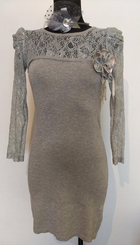 Čipkované šaty - tunika, m