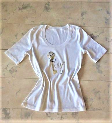 Tričko s aplikáciou, m