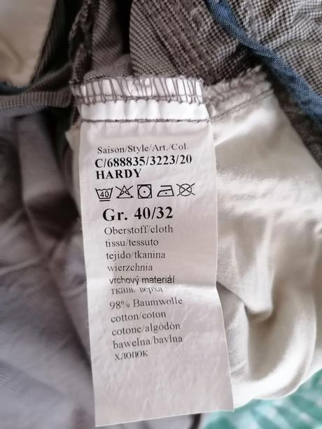 Pánske nohavice, 40