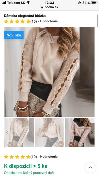 Kde kúpim takúto blúzku?