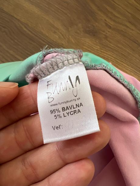 Funny bunny pískacie tričko/tunika 92/98, funny bunny,92